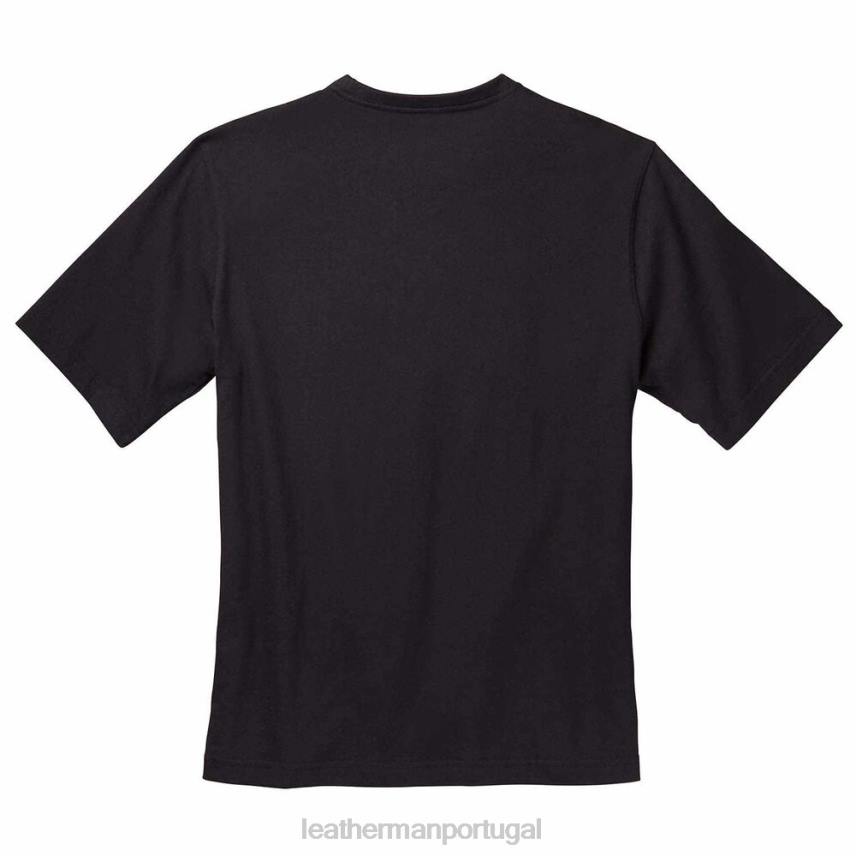 vestuário Leatherman Camiseta de manga curta com logo de 1983 preto 8HHD100 - Image 3