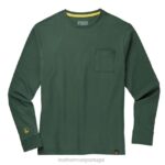 vestuário Leatherman camiseta de manga longa com carimbo de marca verde 8HHD92 - Image 3