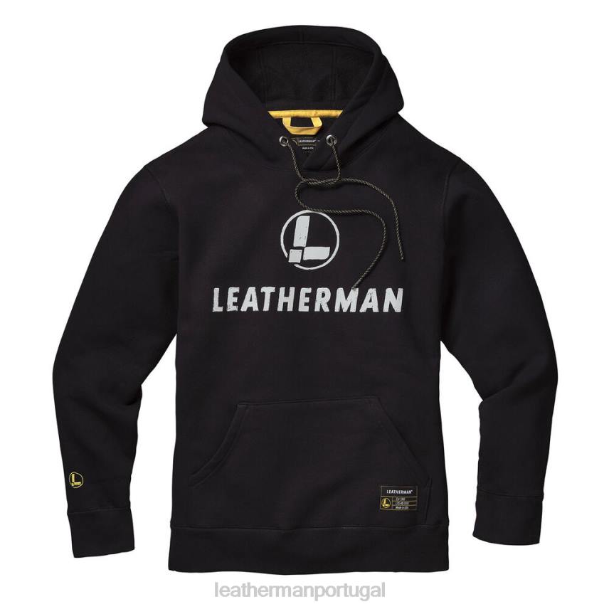 vestuário Leatherman moletom com logotipo desenhado à mão preto 8HHD77 - Image 1