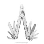 multi-ferramentas Leatherman vergalhão aço inoxidável 8HHD38