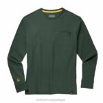 vestuário Leatherman camiseta básica manga longa verde 8HHD87