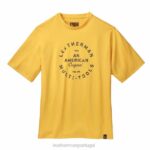 vestuário Leatherman camiseta de manga curta com emblema Heritage amarelo 8HHD93