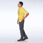 vestuário Leatherman camiseta de manga curta com emblema Heritage amarelo 8HHD93 - Image 9