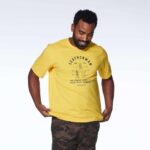 vestuário Leatherman camiseta de manga curta herança pst amarelo 8HHD96 - Image 2