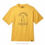 vestuário Leatherman camiseta de manga curta herança pst amarelo 8HHD96