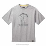 vestuário Leatherman camiseta de manga curta herança pst cinza 8HHD98