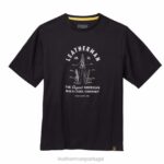 vestuário Leatherman camiseta de manga curta herança pst preto 8HHD97