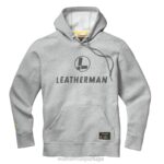 vestuário Leatherman moletom com logotipo desenhado à mão cinza 8HHD78