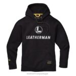 vestuário Leatherman moletom com logotipo desenhado à mão preto 8HHD77